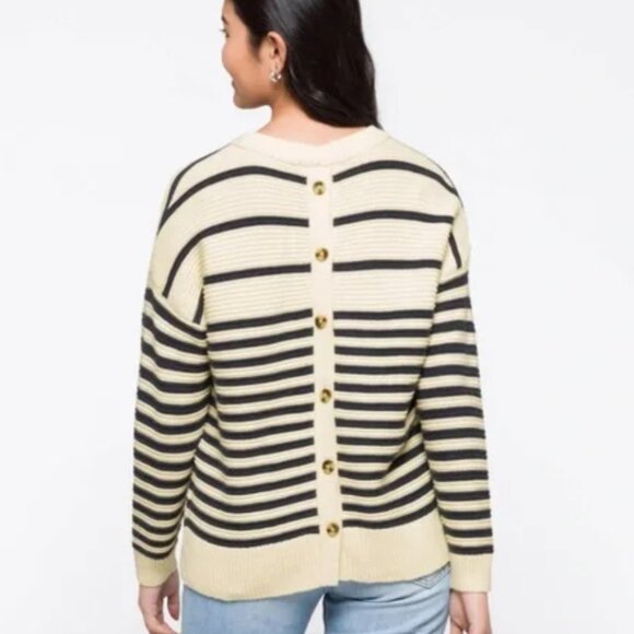 Madewell Greensboro Button Back Sweater - Picture 2 of 8